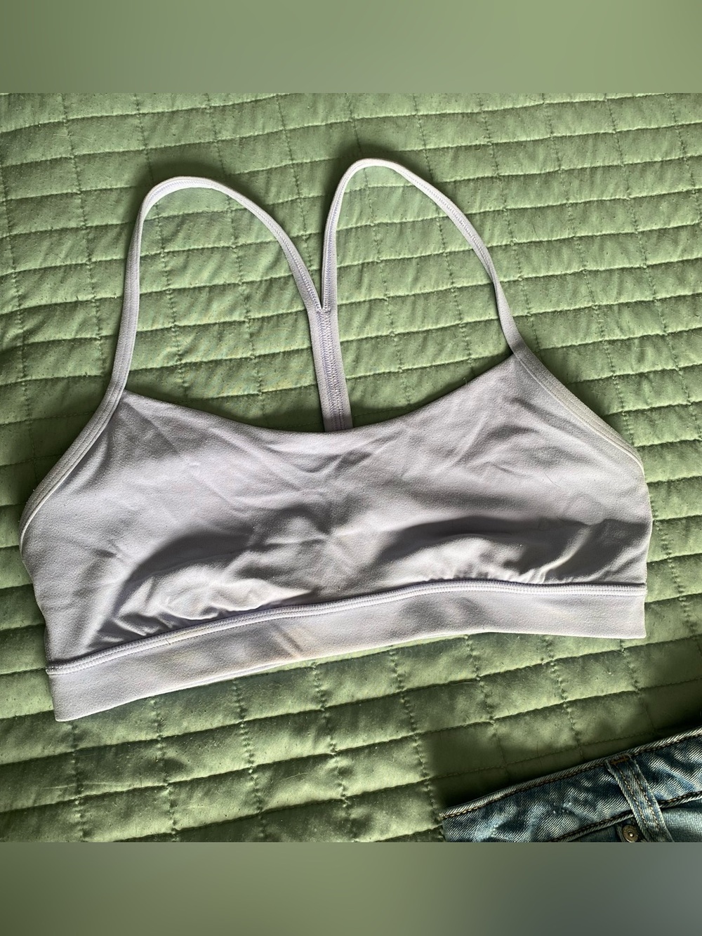 lululemon athletica Lavender Minimalist Strappy Sports Bra